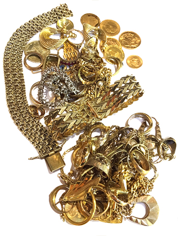 Altgold und Goldschmuck im Kunstatelier Berlin