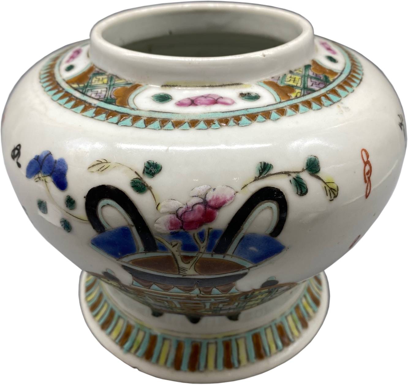 Asiatische Kunst: chinesische Vase aus Porzellan