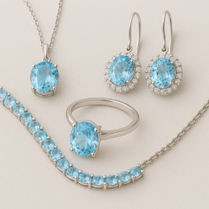 Schmuck mit Topasen