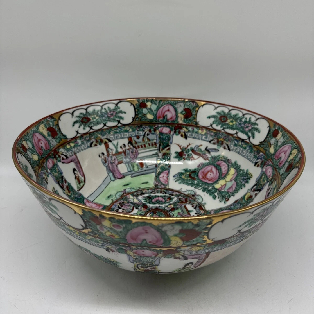 Chinesische Porzellanschale bunt
